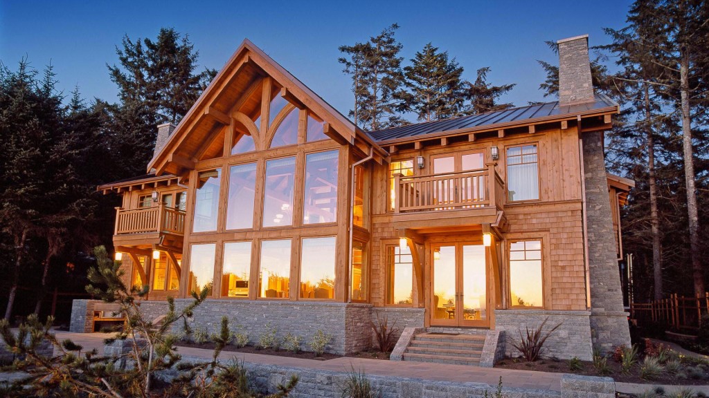 Timber Feature Frame classic timber frame - feature - Island Timber Frame