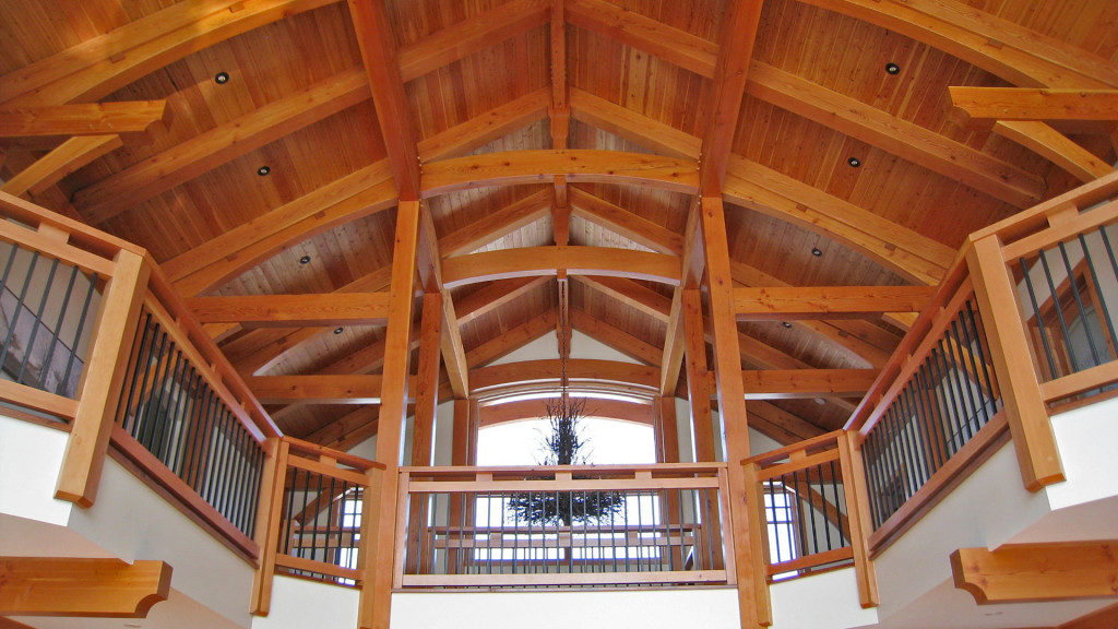 Timber Feature Frame prairie-timber-frame-feature-1 - Island Timber Frame